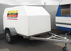 One of the Lotts trailers