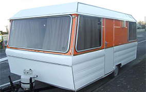 One of The Lotts caravans